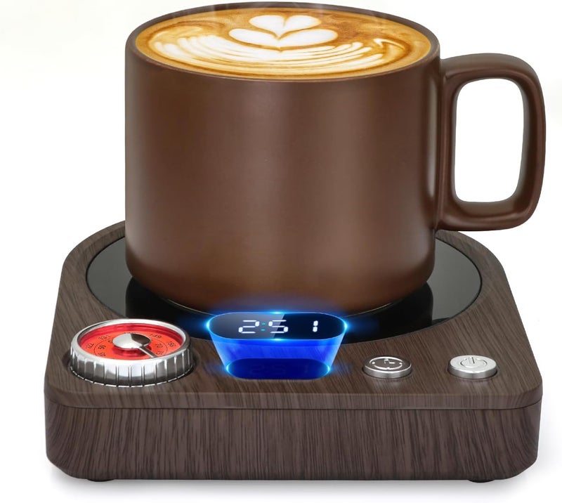 Vobaga Coffee Mug Warmer (No Mug) with Smart Memory System & 9-Temperature Setting, Coffee Cup Warmer with Customize Timer & Precise Minute Timing, Suitable for Work, Reading, Sleeping - Image 1